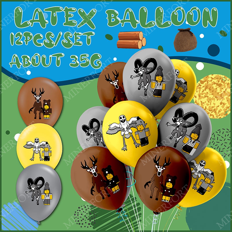Confetti Balloon Set - Robot 99 Nights in the Forest