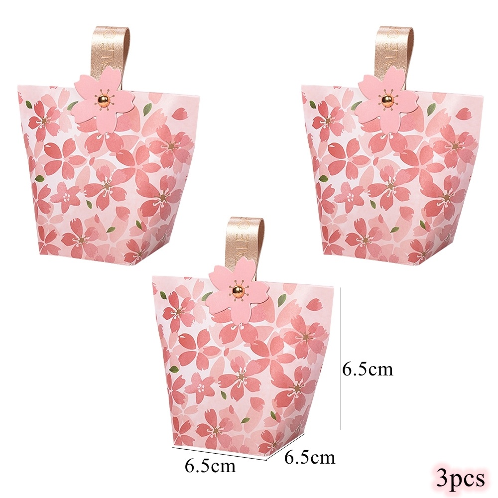 1Pack Cherry Blossom Candy Box - đánh giá và giá Wedding Favor Box