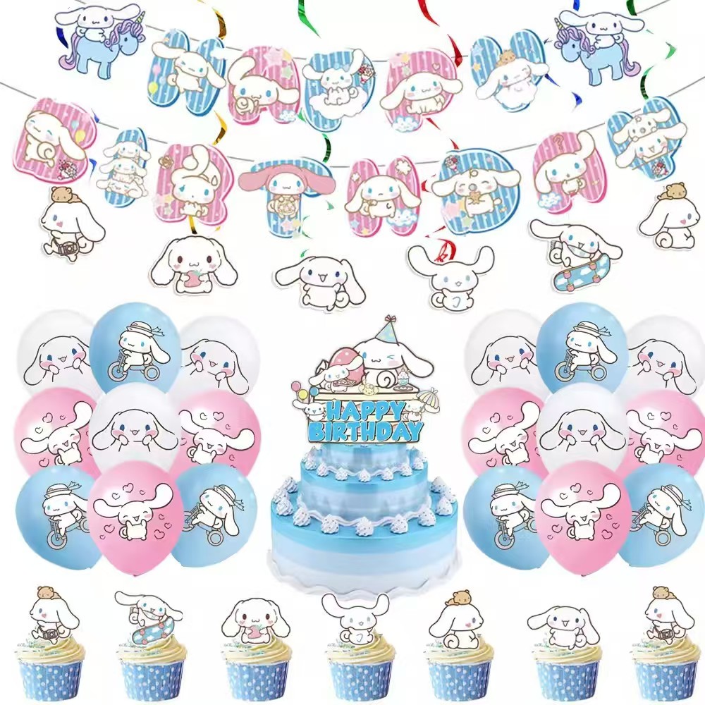 Cute dog birthday party tablew - đánh giá và giá Confetti Balloon Set
