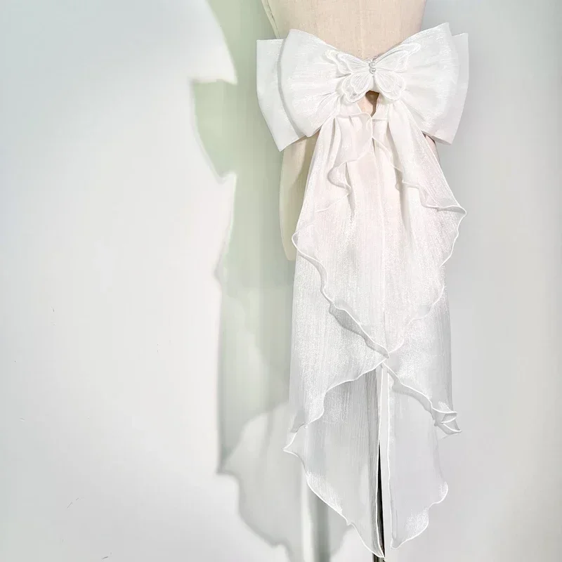 Trailing Bow Shiny Silk Double - đánh giá và giá Wedding Dress Supply