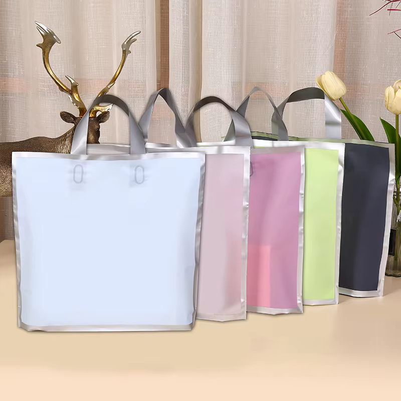 50Pcs Frosted hand shopping ba - đánh giá và giá Wedding Supply Store