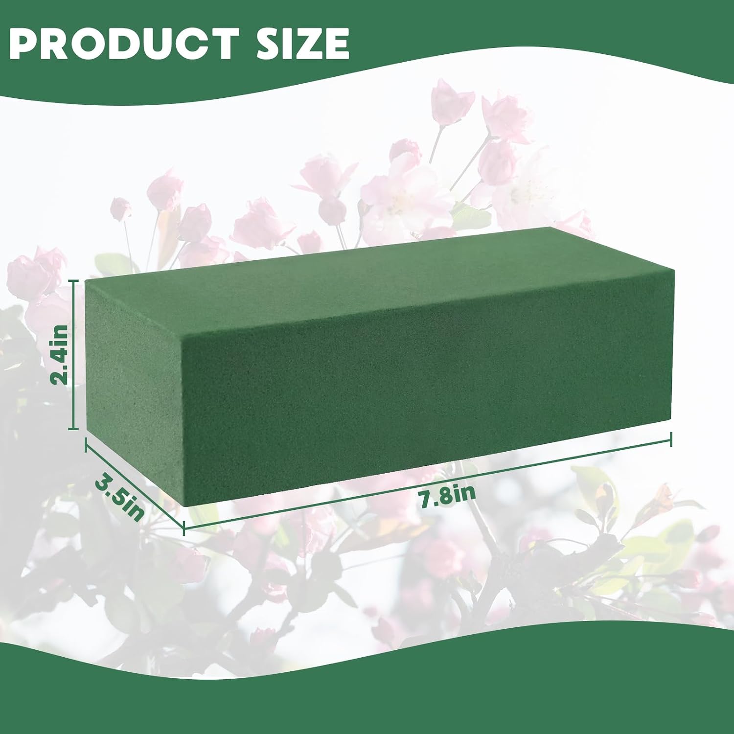 72 Pcs Floral Foam Blocks, Gre - đánh giá và giá Wedding Floral Supply