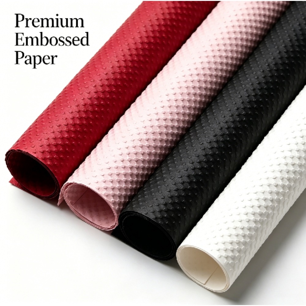 3D Dot Embossed Floral Wrap Pa - đánh giá và giá Wedding Floral Supply