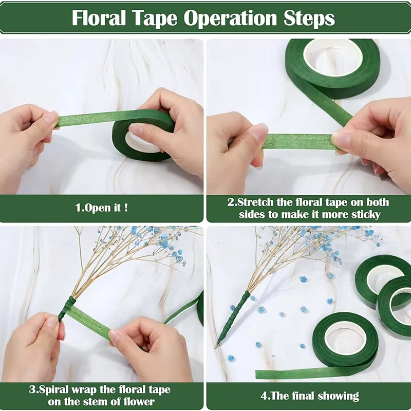 20Yards Green Bouquet Floral T - đánh giá và giá Wedding Floral Supply