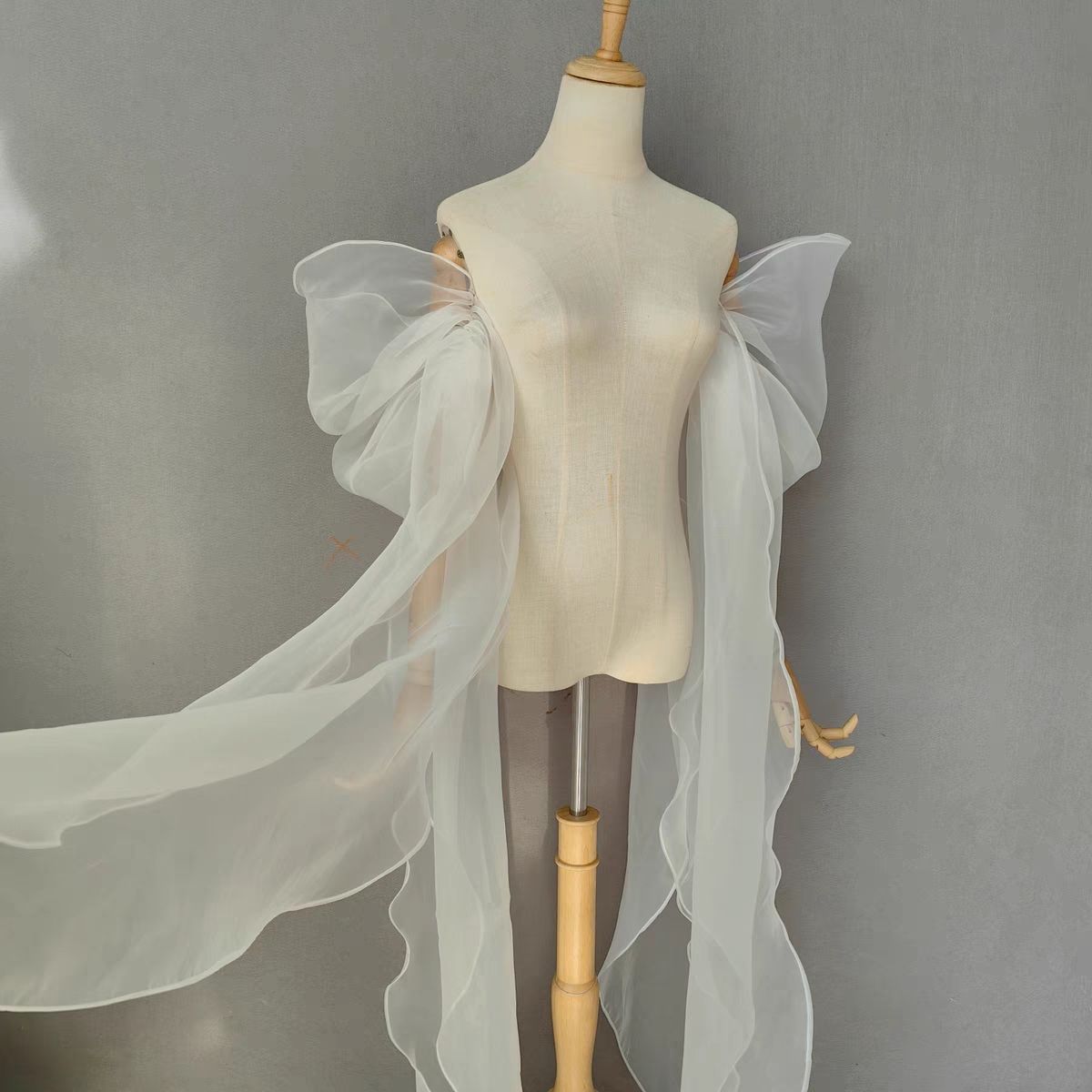 Bridal Sleeve Organza Detachab - đánh giá và giá Wedding Dress Supply