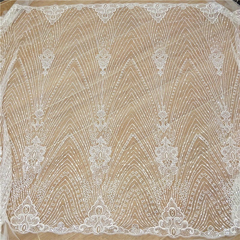 New Striped Lace Embroidery Se - đánh giá và giá Wedding Dress Supply
