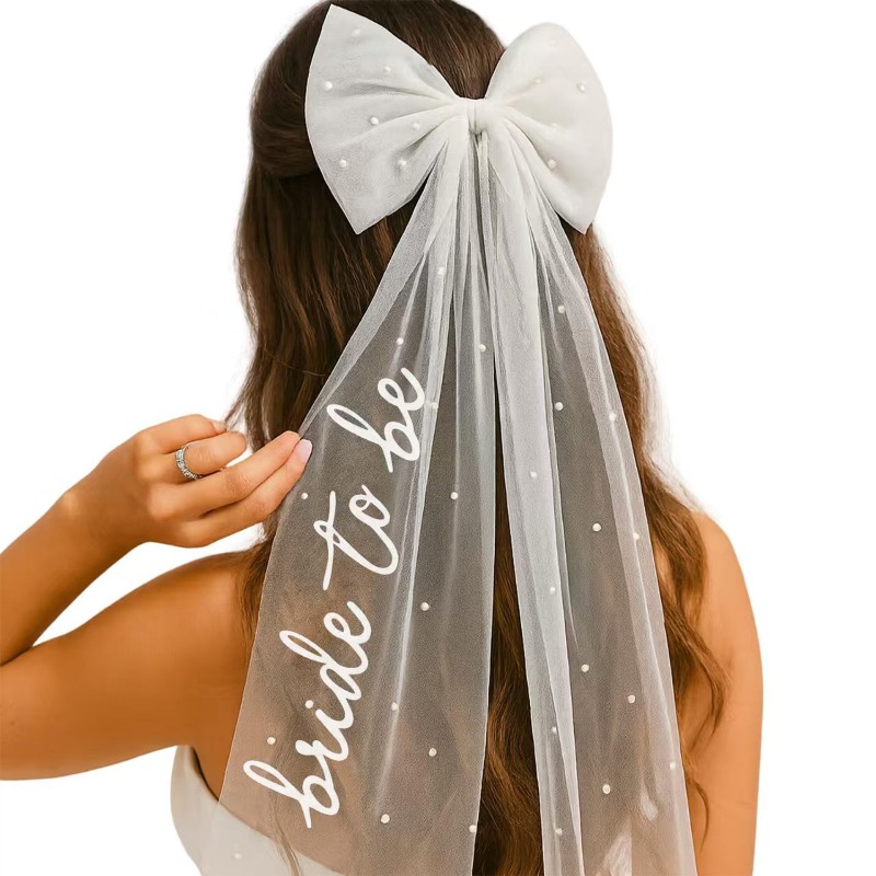 Bride To Be Bow Veil - Bachelo - đánh giá và giá Wedding Supply List