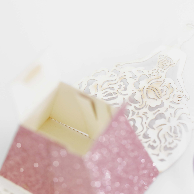 10Pcs/set Bride Flower Dresses - đánh giá và giá Wedding Favor Box