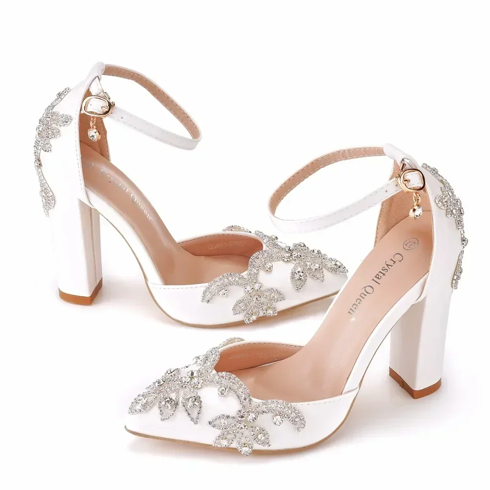 2022 Dày Gót Mũi Nhọn Với Đế D - đánh giá và giá Wedding Fx