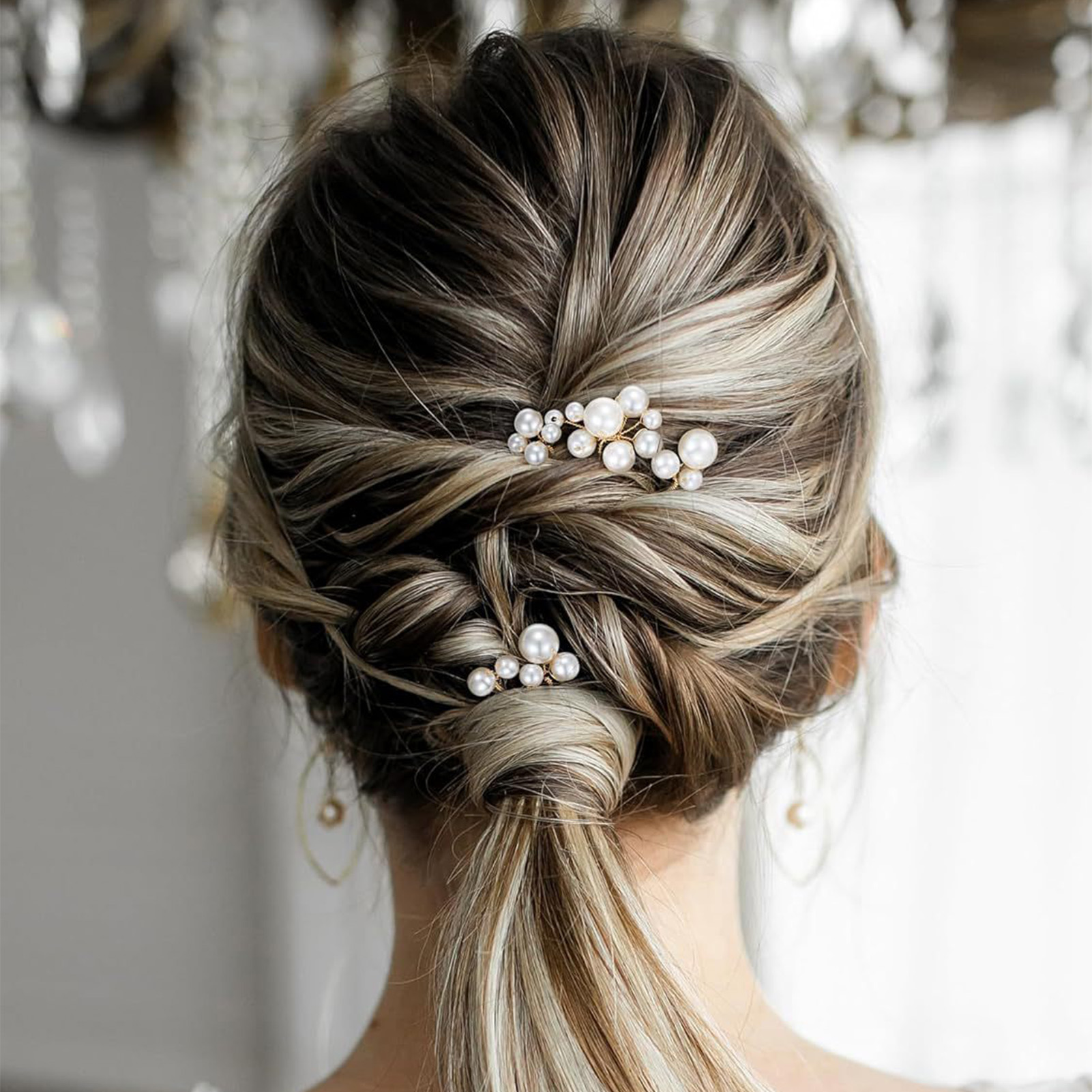 3pcs Bride Hairpin Trendy Hair - đánh giá và giá Wedding Supply Store