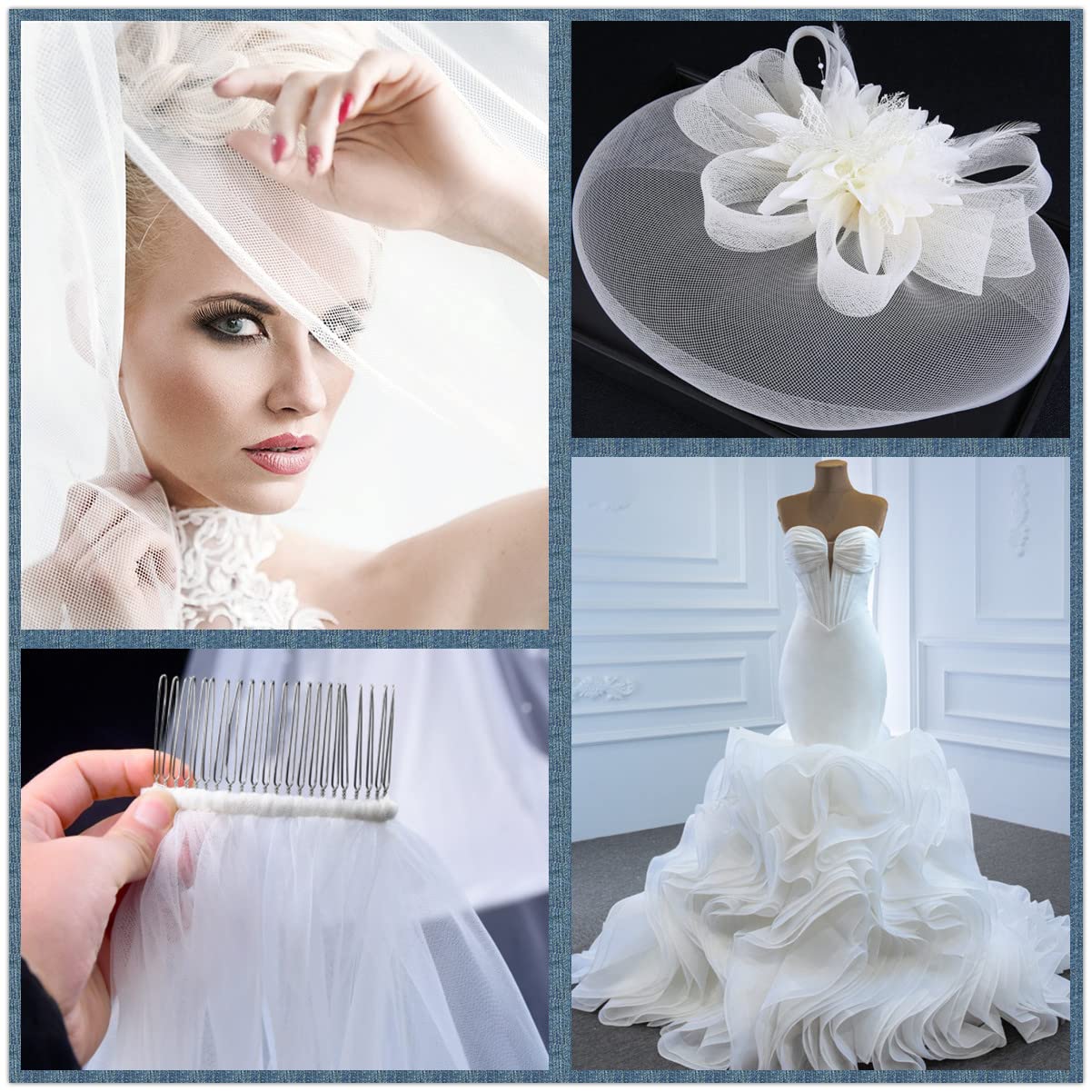 Stiff Polyester Horsehair Brai - đánh giá và giá Wedding Dress Supply