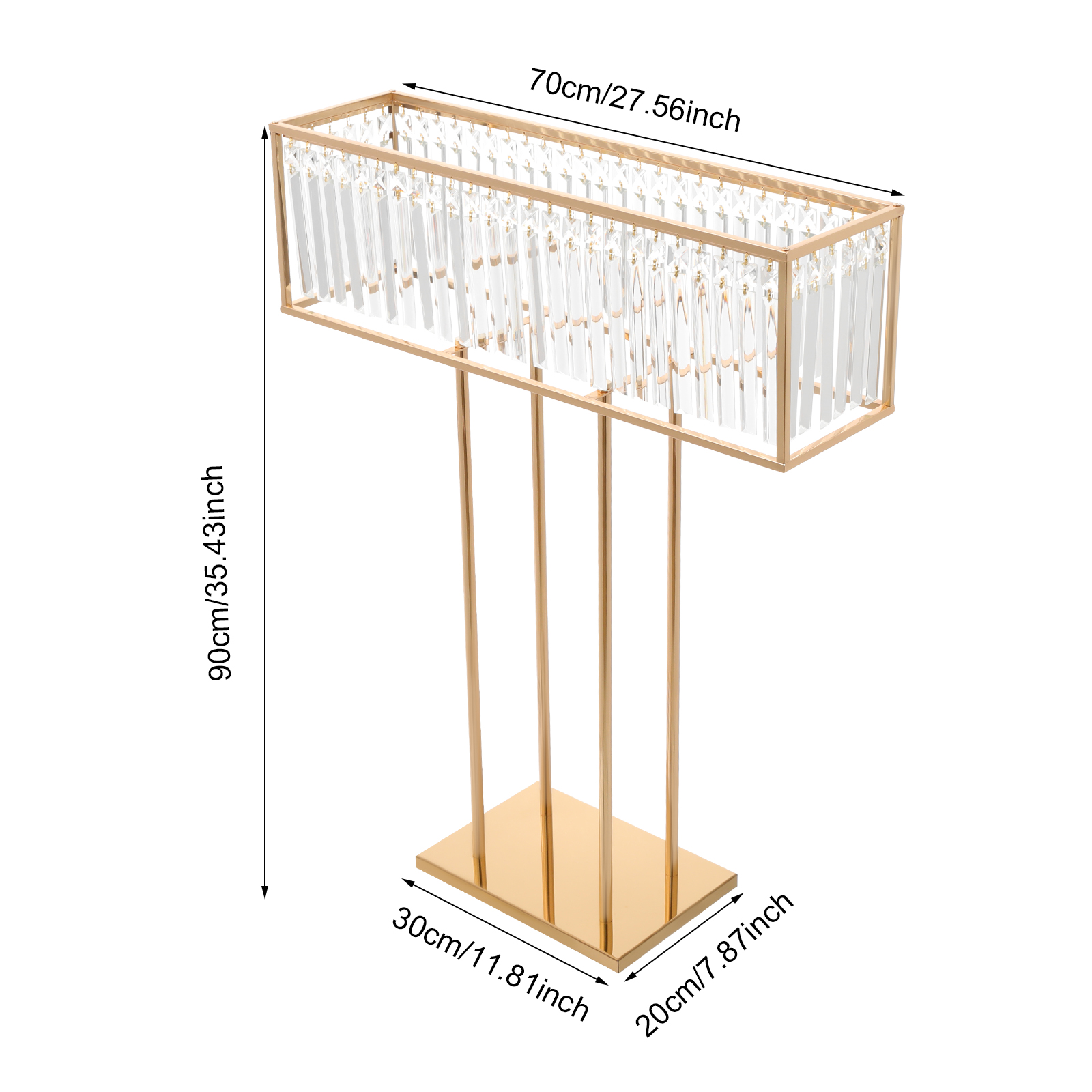 Crystal Wedding Flower Stand,  - đánh giá và giá Centerpiece Vase Tall