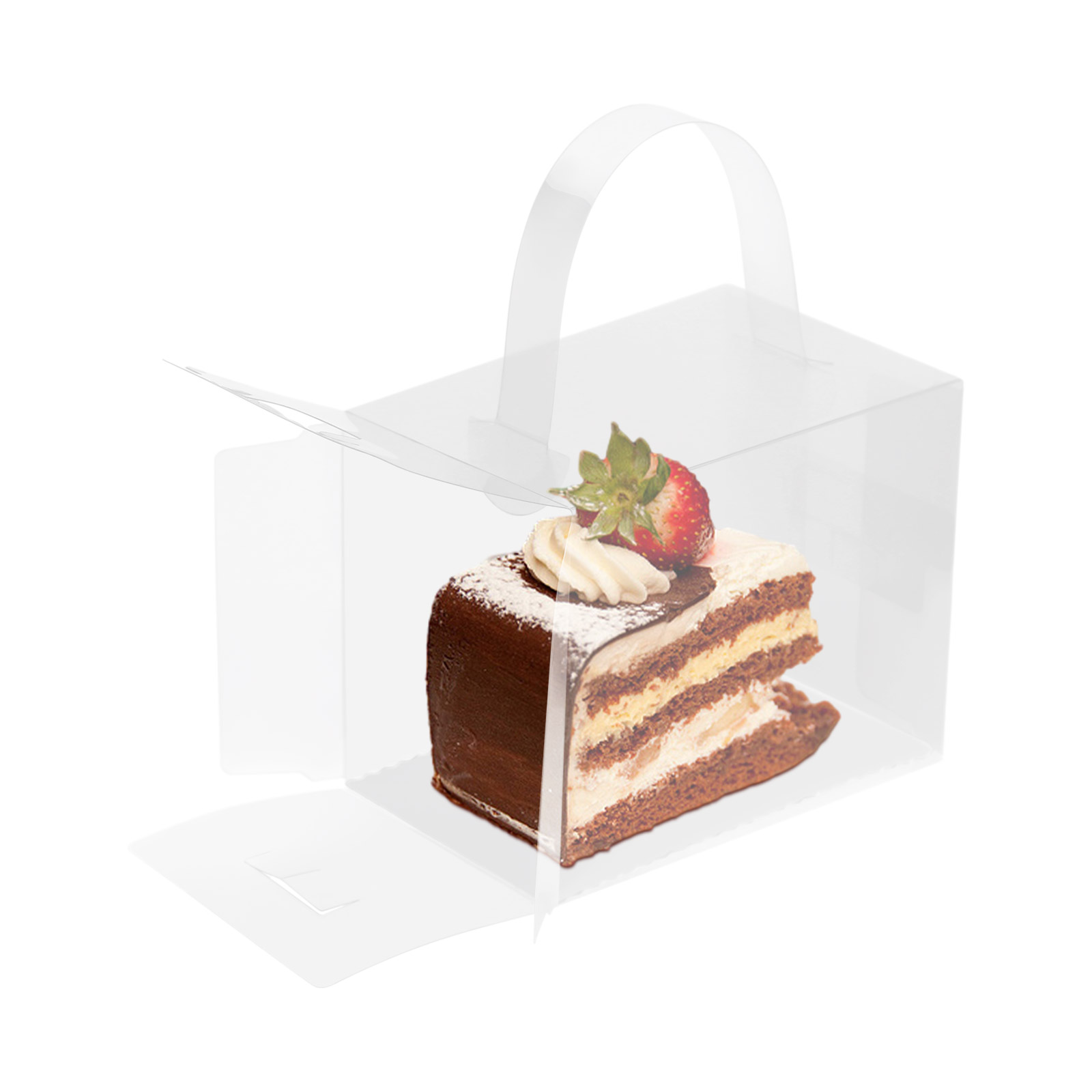 50 Pcs Clear Cake Boxes Set, P - đánh giá và giá Wedding Favor Box