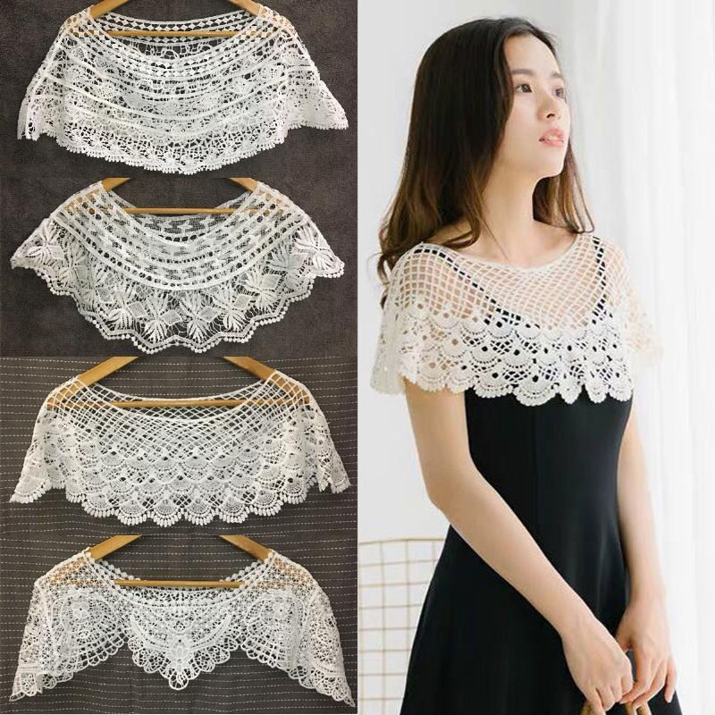 Women Knit Hollow Out Shawl Wr - đánh giá và giá Wedding Dress Supply