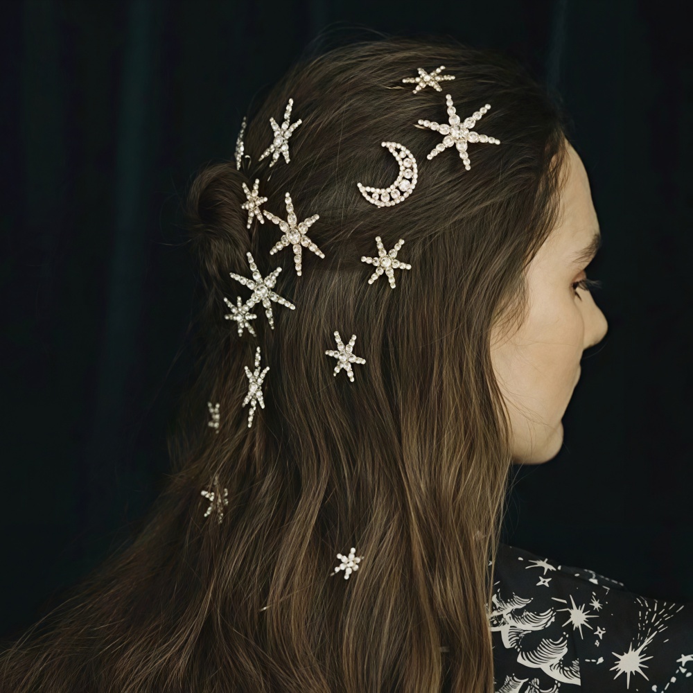 Crystal Star Hair Clip Pins Fo - đánh giá và giá Wedding Supply Store