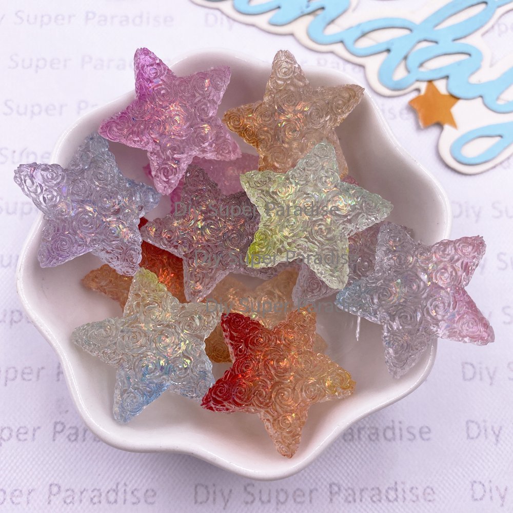 10PCS Resin Clear Candy Color  - đánh giá và giá Wedding Superstar