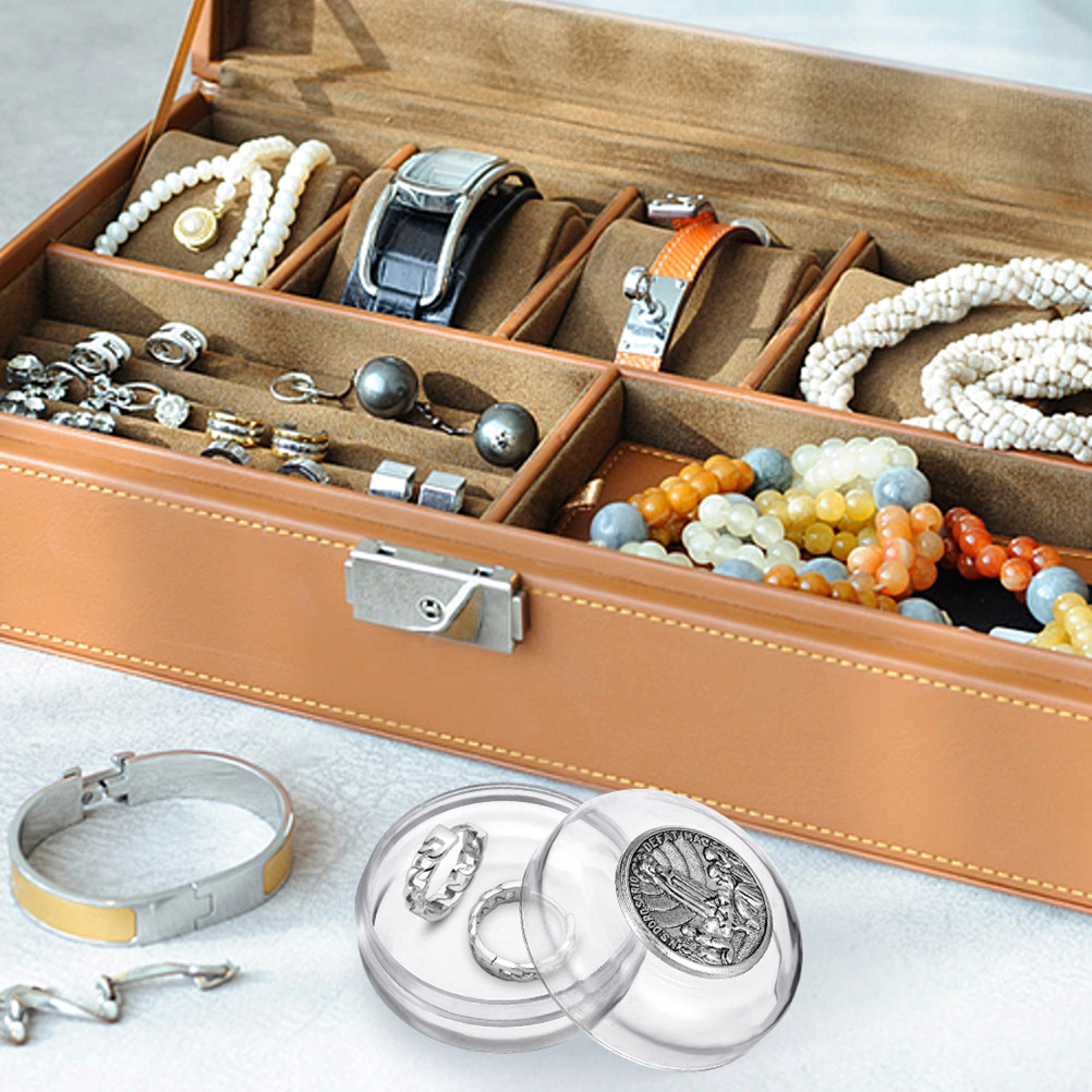 2Pcs Luxury Metal Rosary Box R - đánh giá và giá Wedding Favor Box