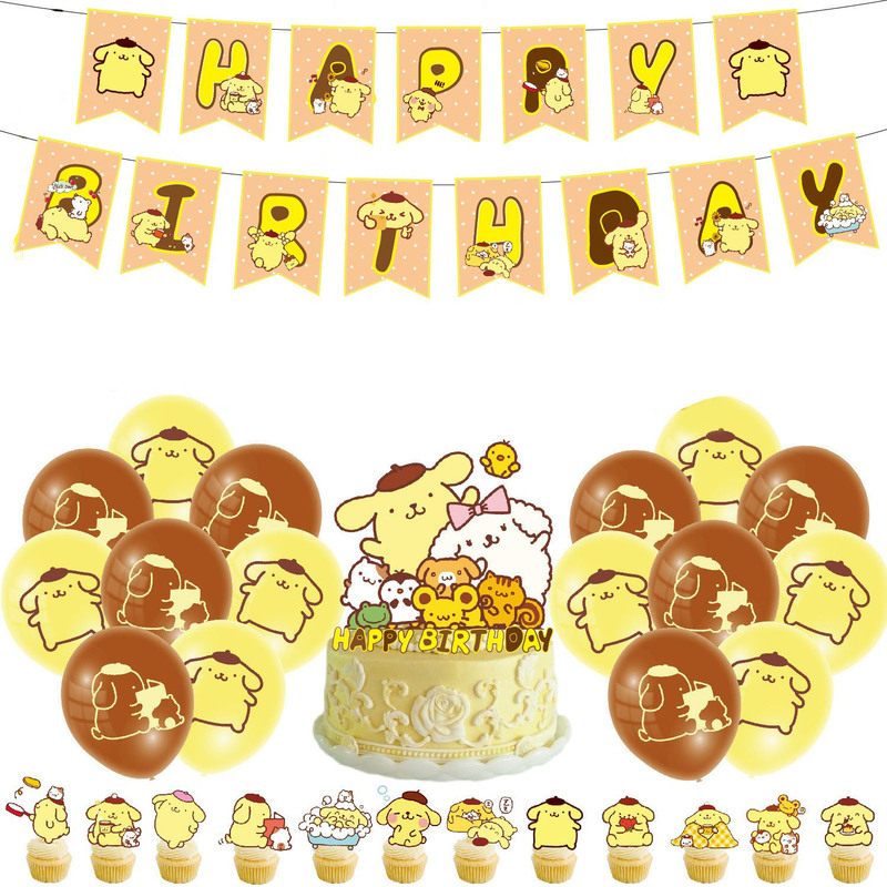 Hello Kitty and Pompompurin-th - đánh giá và giá Confetti Balloon Set