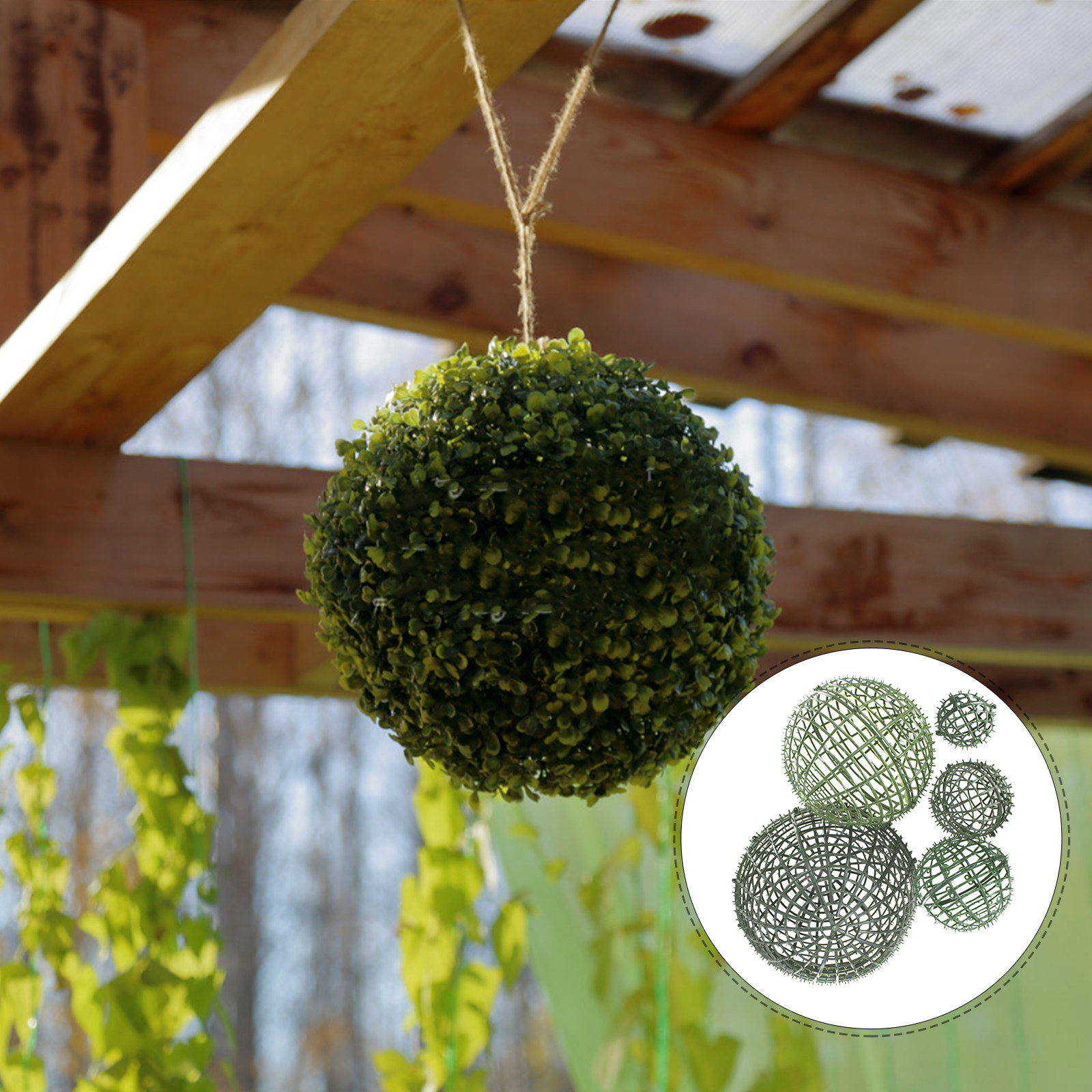 5Pcs Decorative Flower Ball Fr - đánh giá và giá Wedding Floral Supply